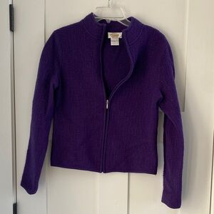 Talbots Vibrant Purple Kids Jacket